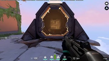 [Valorant] Bug crosshair zoom in training room