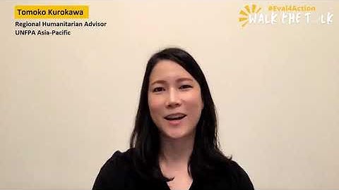 UNFPA APRO is walking the talk by using evaluation to ensure rights & inclusion of vulnerable groups