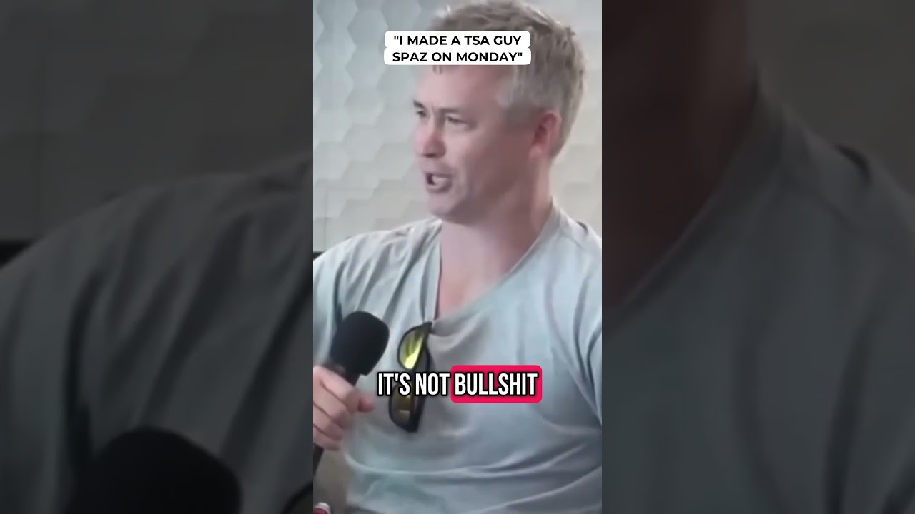 TSA Agent Has A Full Meltdown on Matt While Shane Laughs in Hysterics 🤣🤣