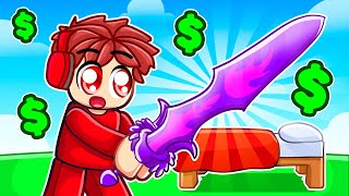 Spending $100,000 on Roblox BED WARS!