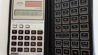 Vintage Calculator Casio fx-451m Solar Scientific