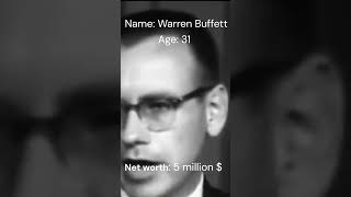 Warren Buffett evolution  #warrenbuffett  #usa #rich