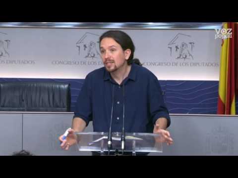 Iglesias propone un Gobierno de coalición aunque ve "resistencia" en el PSOE