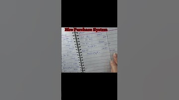 Hire Purchase System Advanced Accounting: Hire Purchase System Explained | BCom Part 2 Full Lecture