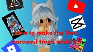 HOW TO MAKE CAROUSEL TREND MOBILE!!! #tutorial screenshot 5