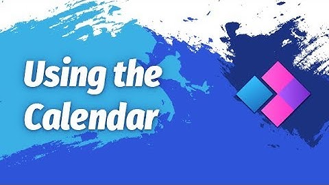 Using the Calendar with WinPATS