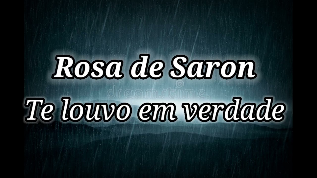 Rosa de Saron - Te louvo em verdade playback, inscreva-se no canal