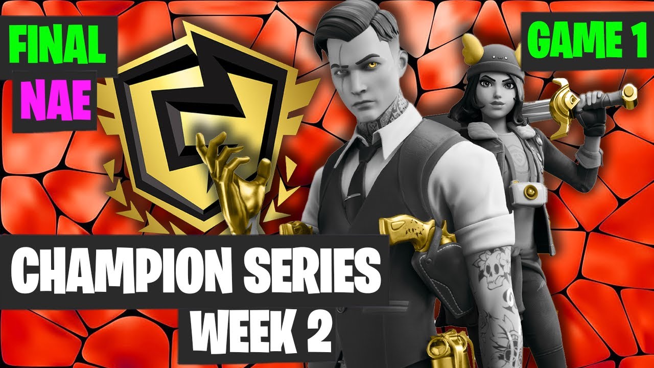 Fortnite FNCS Week 2 DUO NAE FINAL Game 1 Highlights Fortnite Champion Series