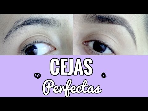 Como DEPILO y MAQUILLO mis cejas PASO A PASO ||| Adrii GA