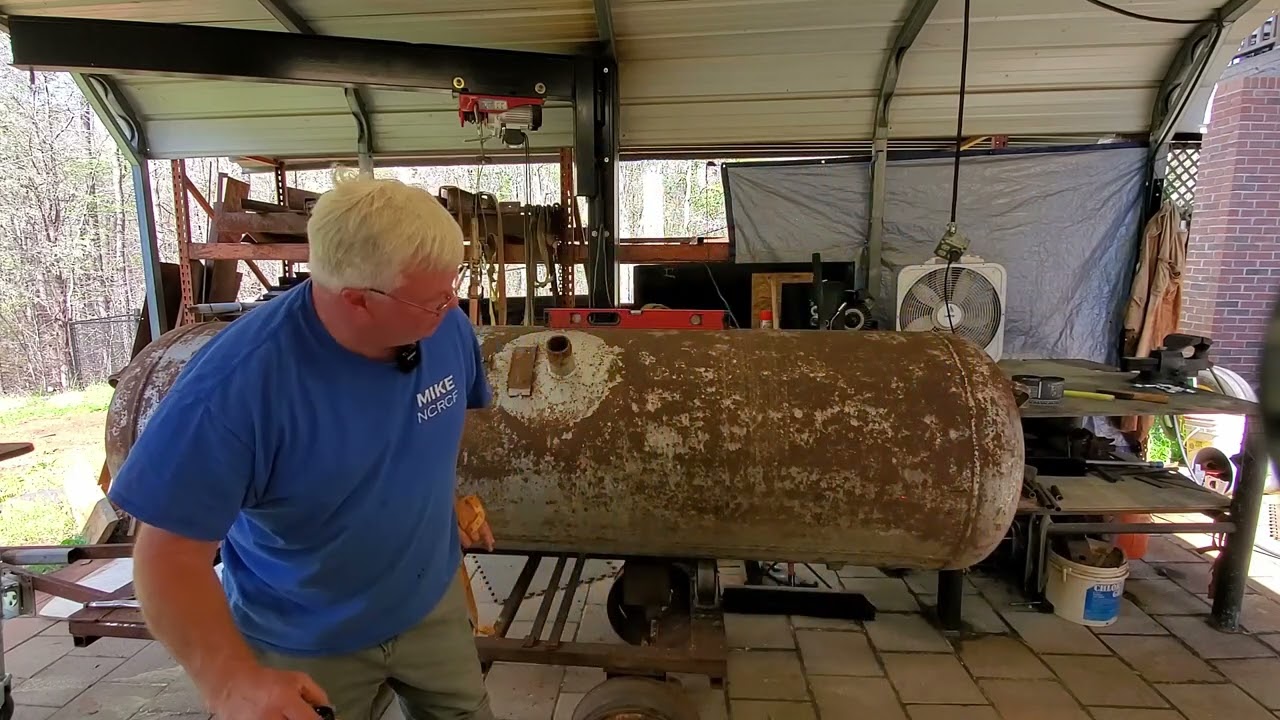 Сборка коптильни для барбекю на 325 галлонов, эпизод №1