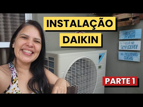 ❄️ DAIKIN AIR CONDITIONER INSTALLATION | PART 1 - CONDENSER