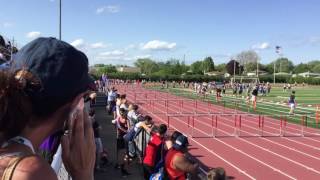 Braxton Barrett 110H @Niles West Sectional 5/18/17