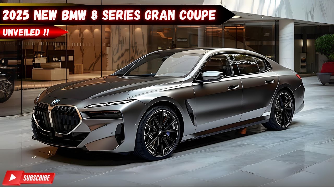 Stunning! New 2025 BMW 8 Series Gran Coupe Unveiled: Sleek Design ...