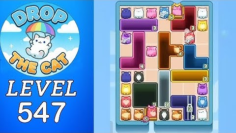 Drop The Cat Level 547 Walkthrough