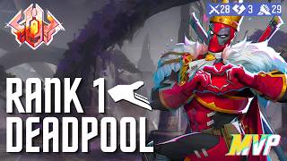 Liquid RPG | Rank 1 Deadpool (Strategist) Gameplay | Season 8 | Marvel Rivals