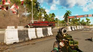 Far Cry 6 | Attacking & Capturing Enemies Level 6 Military Checkpoint | 4K 60fps Gameplay