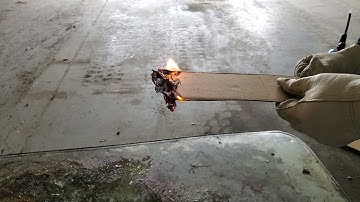 Horizontal and vertical fire spread demonstration.