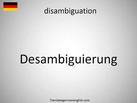 How to say