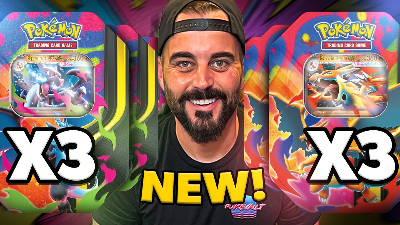 3 OF EACH MEGA CHARIZARD TIN... WAS IT WORTH IT?!