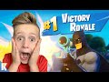 FIRST #1 Victory Royale in FORTNITE (Getting better!!!) | K-CITY GAMING