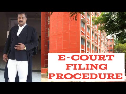 E-Court filing procedure