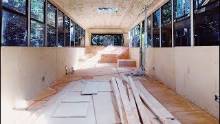 Installing Wall Panels: Bus Conversion Ep 22