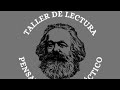 LANZAMIENTO DEL GRUPO LECTURAS DIALÉCTICAS CON EL CAPÍTULO VI INÉDITO DE EL CAPITAL DE MARX