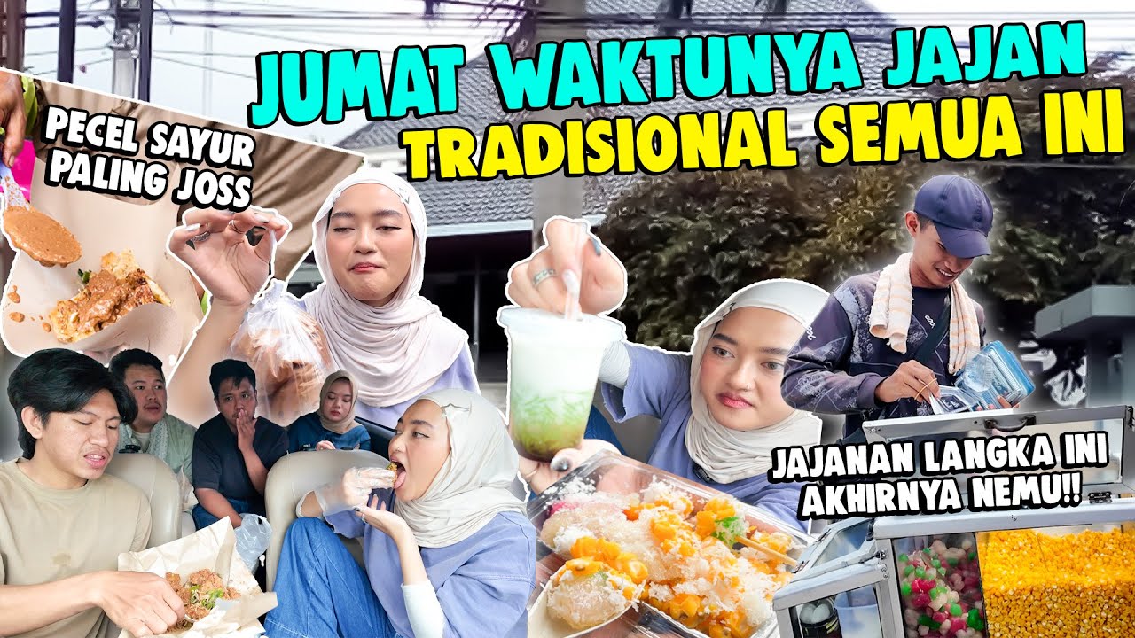 STREET FOOD DI MASJID NURUL HIDAYAH !! ADA JAJANAN JAMAN DULUNYA !!
