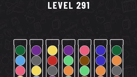 Ball Sort Puzzle Level 291 #ballsortpuzzle #ballsortpuzzlegameplay #puzzlegame #mobilegames