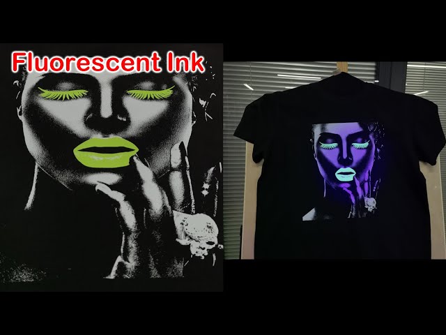 Po-Try Fluorescent DIY T Shirt Custom Dtf Film Dtf Printers