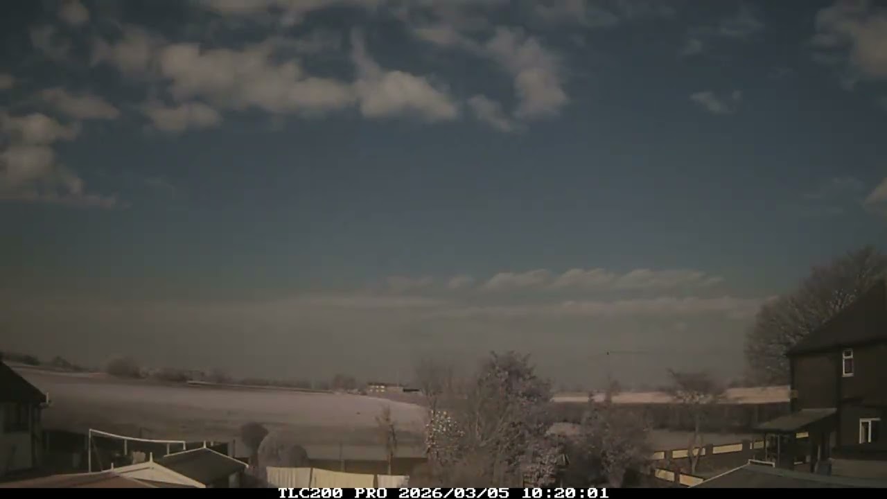 5th March 2026 timelapse, Irlam