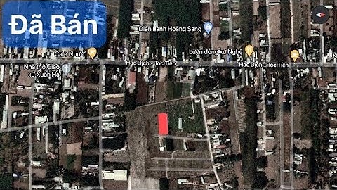 [ĐẤT HẮC DỊCH], Bán lô đất 10m mặt tiền - cách đường Hắc Dịch - Tóc Tiên 250m. Giá 1,1 tỷ