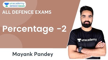 PERCENTAGE PART 2 | By Mayank Sir