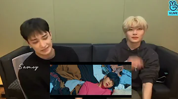 [ENGSUB] Stray Kids BangChan and IN reacting to Spring Day by BTS
