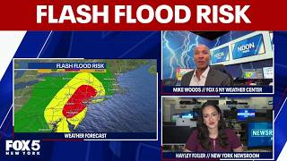 NYC severe weather warning: Up to 6 of rain possible amid flash flood threat