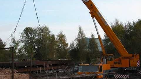 Lion Salt Works - Enabling Works - Time Lapse Lifting Salt Pan 5