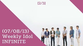 [Legendado] 130807 Weekly Idol - INFINITE (2/3)