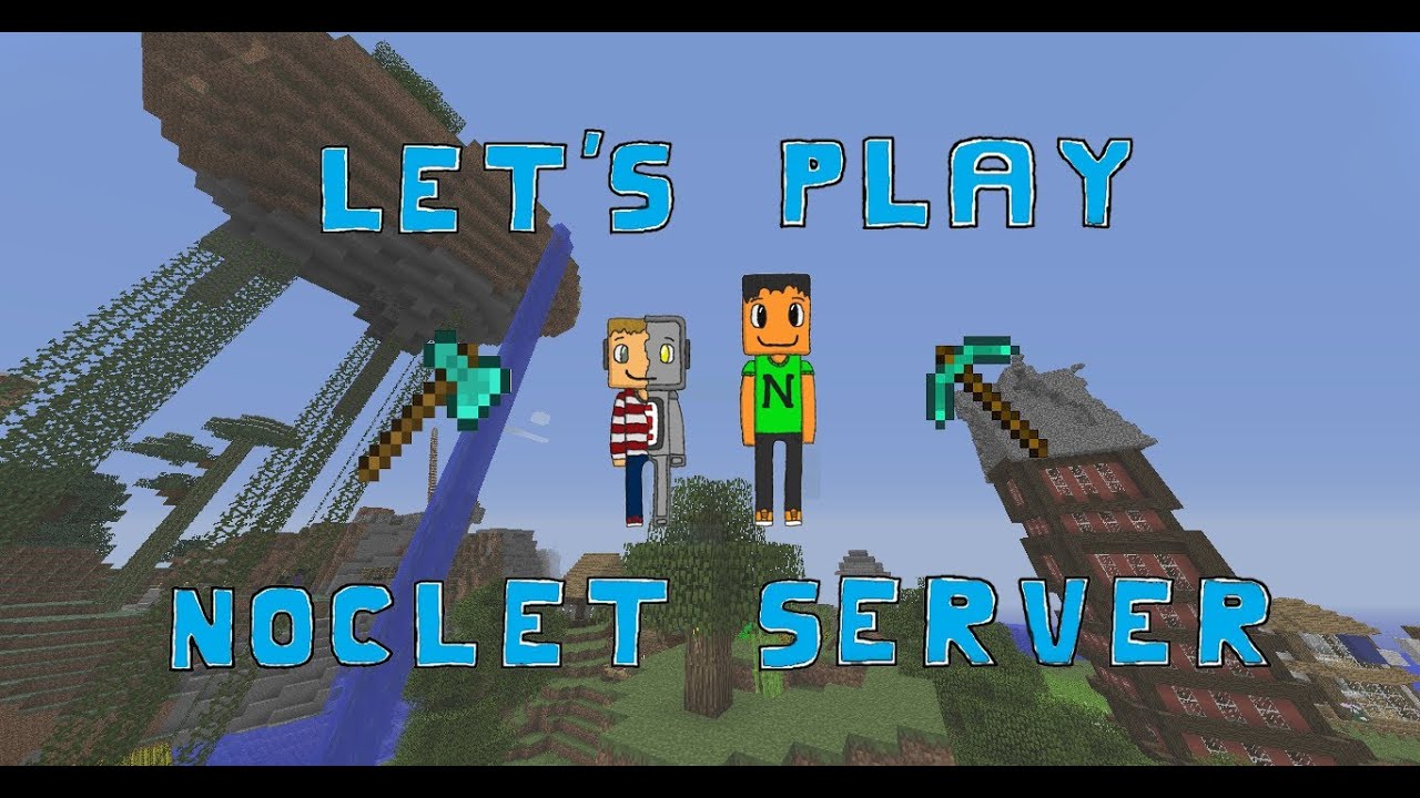 Let's Play NocleT Server - Mycket snö! - #11 SVENSKA