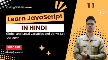 JavaScript Beginners Guide Global vs Local Variables & var vs let vs const