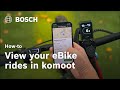 How-to | How to synchronise routes between komoot and the eBike Flow app | Bosch eBike Systems