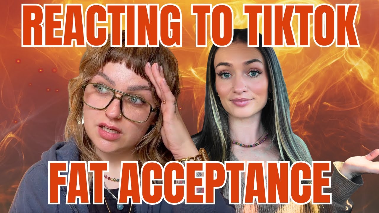 Reacting to CRINGE Fat Acceptance TikToks with @honeybison
