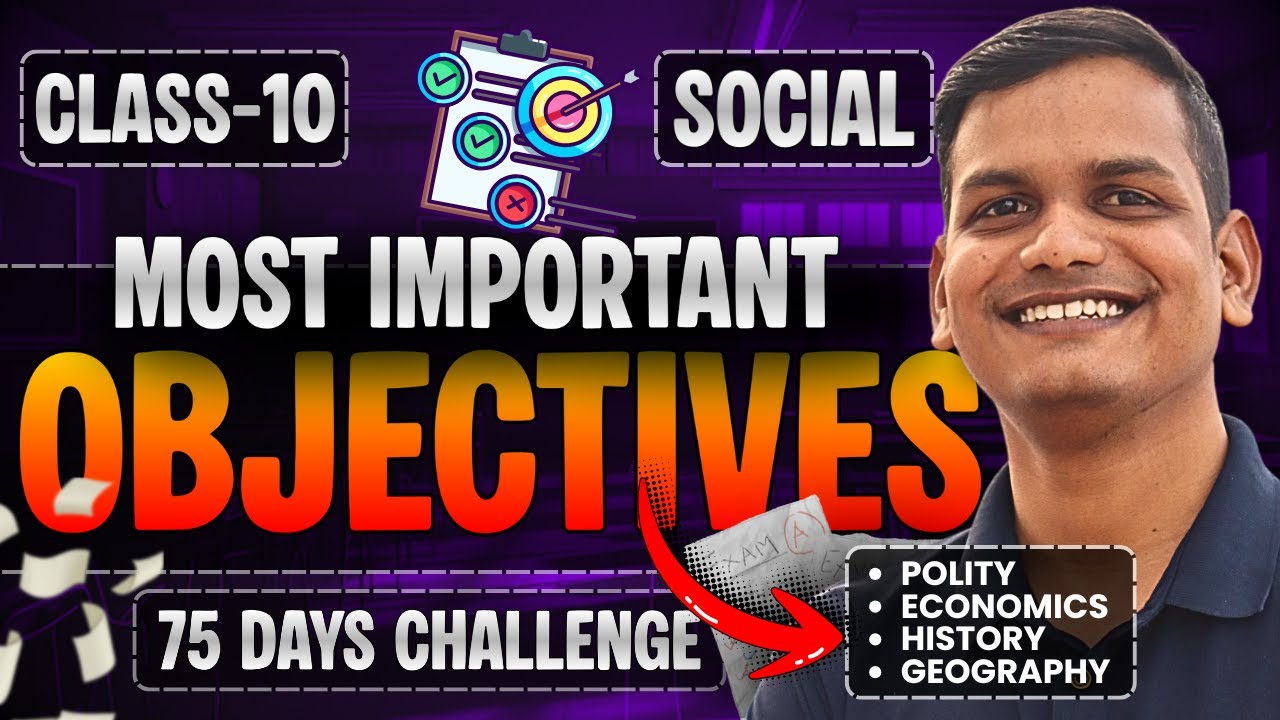 Polity, Economics, History और Geography के महत्वपूर्ण प्रश्न | Marathon Class-10th Social | कक्षा-10