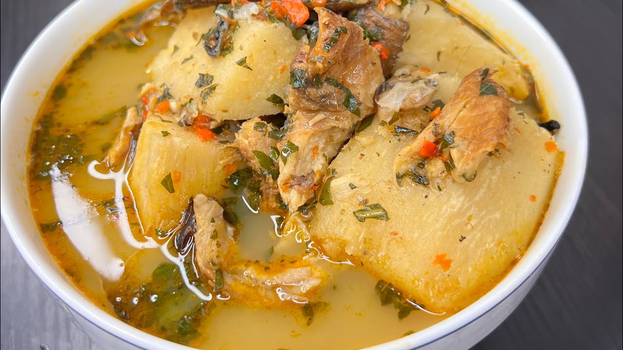 Yam Pepper Soup with Dried Catfish. The taste is out of this world. So delicious!😋 YouTube