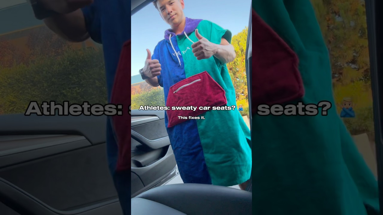 Do This To Avoid Sweaty Car Seats Post-Run