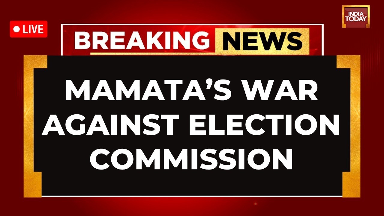 Mamata Banerjee's War Against Election Commission LIVE | Mamata Banerjee LIVE | Election Commission