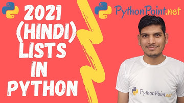 7 Lists in python  | Learn python in Hindi | PythonPoint
