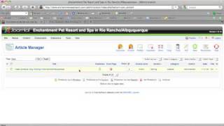 Editing a table-based web page in Joomla, using JCE Content Editor