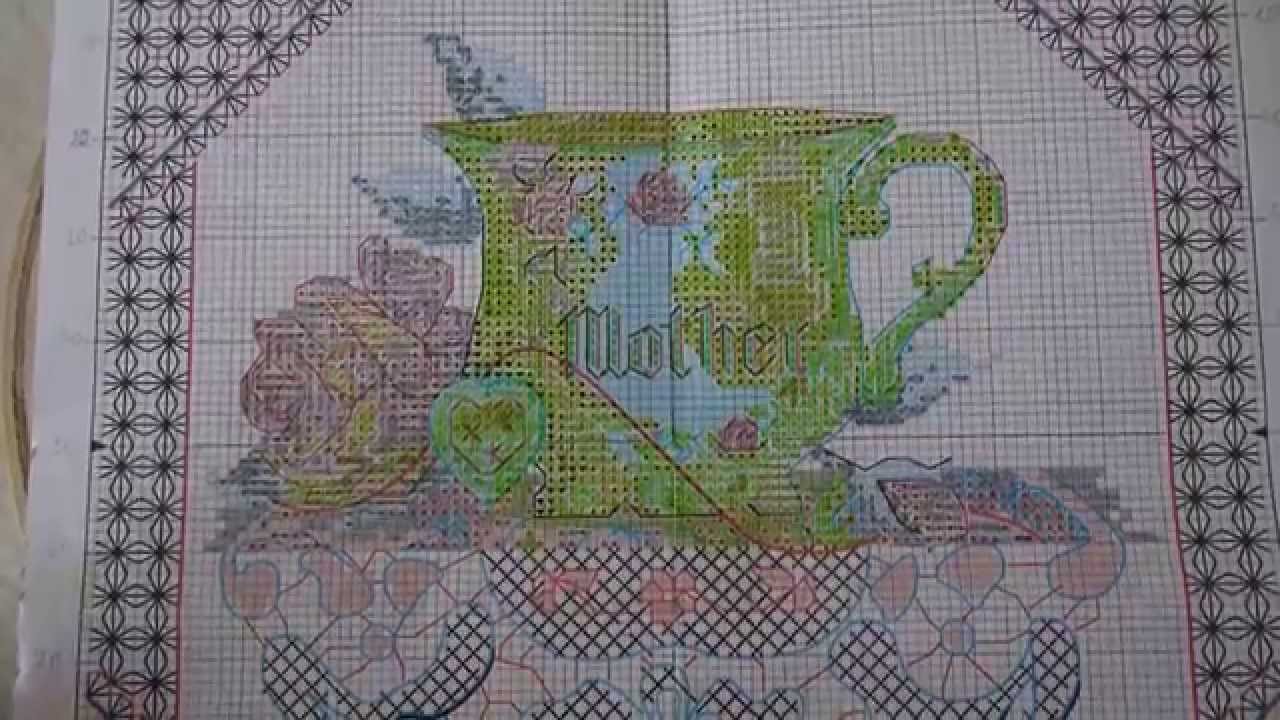 Схема вышивки дименшенс мамина чашка