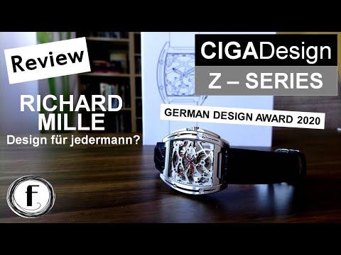 CIGA Design Z - Series / German Design Award Winner / Richard Mille Design für jedermann? / Review