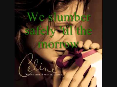 Celine Dion Ave Maria With Lyrics